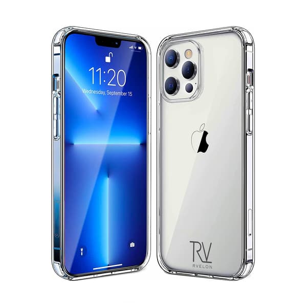 iPhone 14 Pro Shockproof Case Rvelon - Transparent