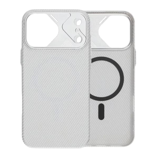 Amru Water Print Phone Case - iPhone 17 Pro Max Silver
