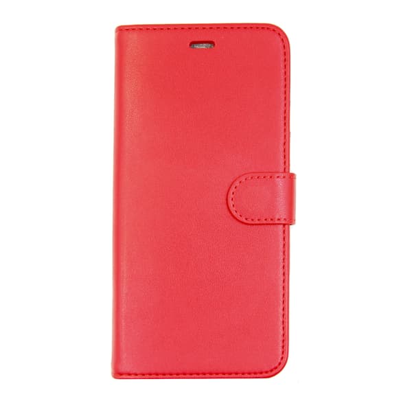 iPhone XS Max Wallet Case with Stand - Red