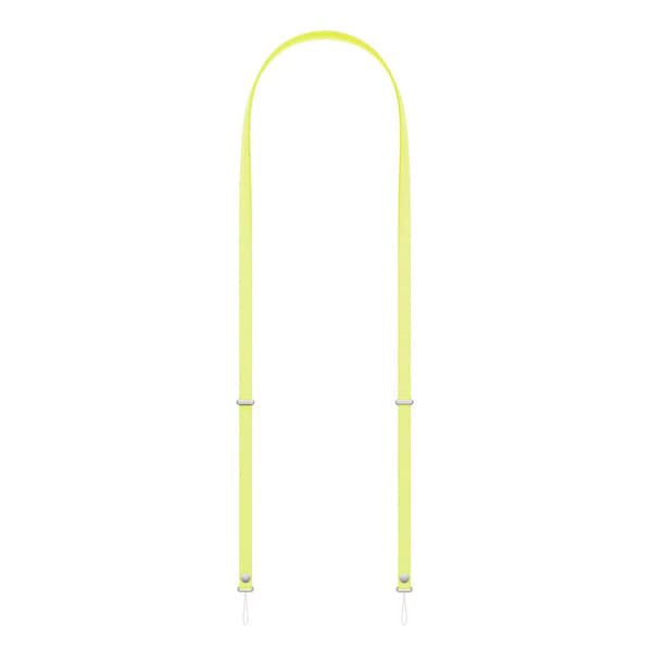Crossbody Strap för iPhone mobilskal - Neongul