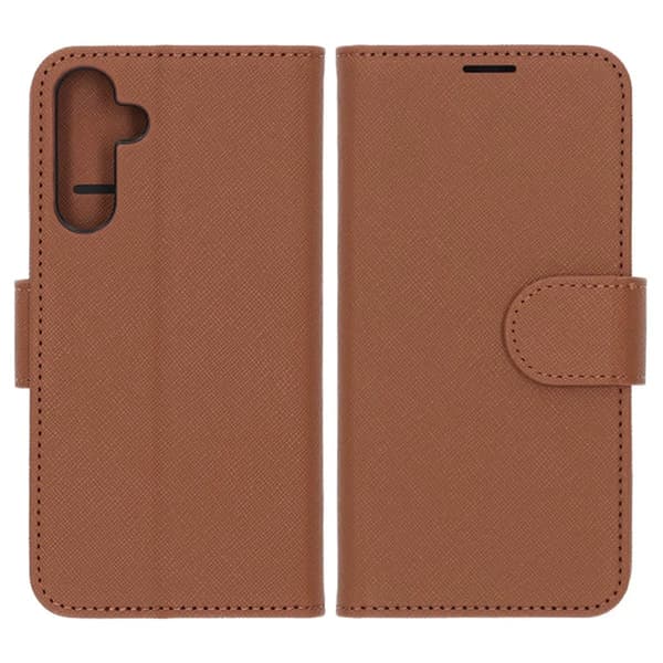 Samsung Galaxy S24 Plus Plånboksfodral med Stativ - Brun