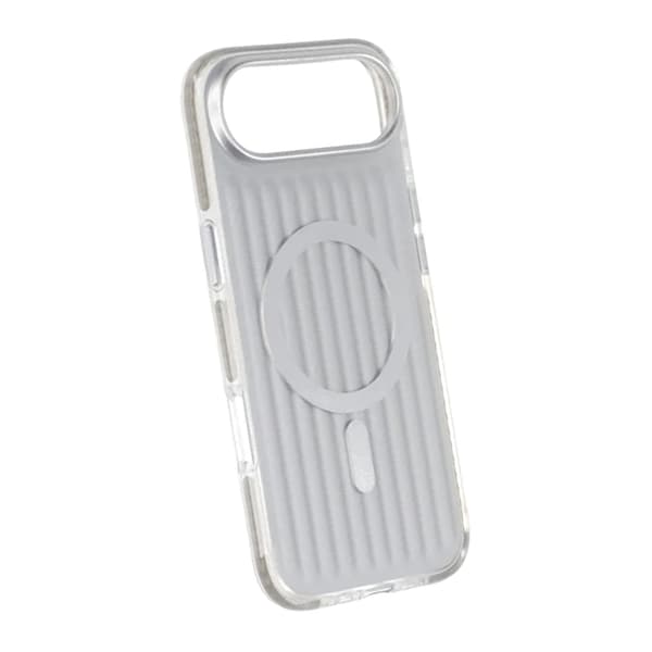 Mobilskal Korrugerad Magsafe för iPhone Air - Silver