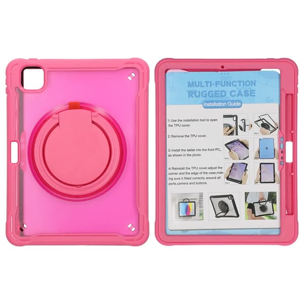 iPad Pro 11 2024 Rugged Case - Red