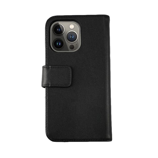 iPhone 11 Pro Plånboksfodral Läder Rvelon - Svart