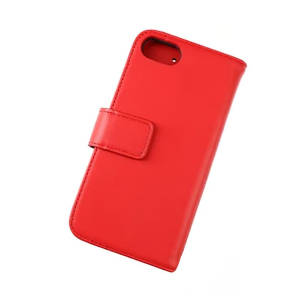 RV Genuine leather Wallet For iPhone 7/8/SE 2020 Red