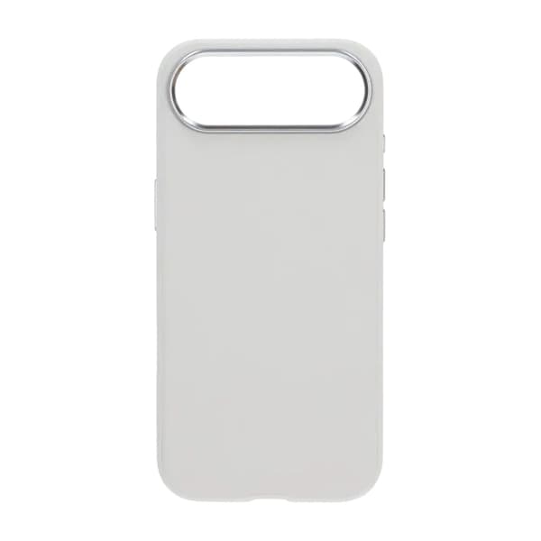 Mobilskal Konstläder med Kameraskydd för iPhone Air - Vit