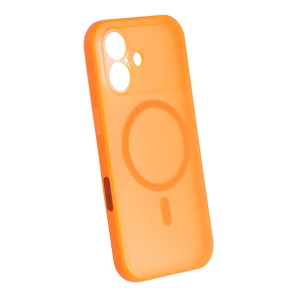 Slimmat MagSafe-skal med kameraskydd för iPhone 17 - Orange