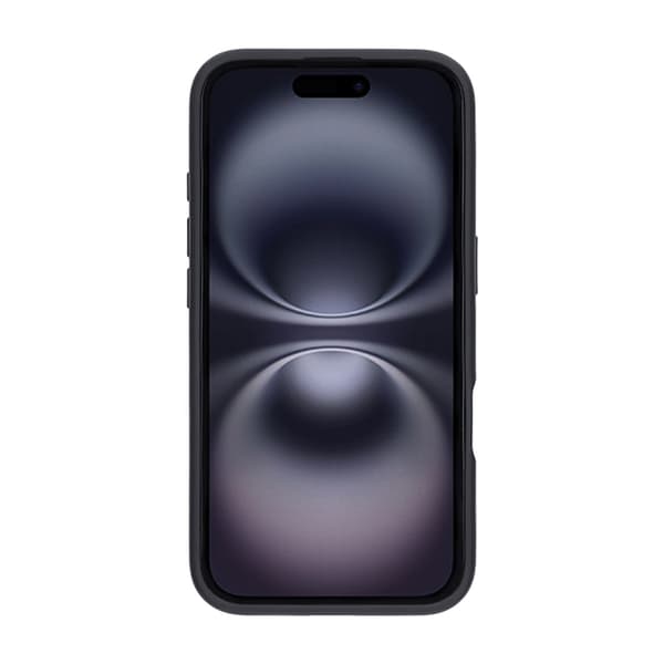 Matte case 360 rotating bracket Mobile Phone Case For iPhone 16 Pro Black