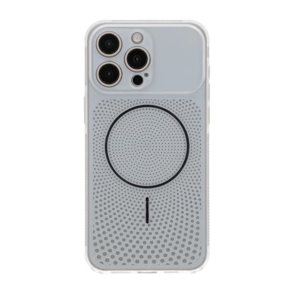 Ventilerat Mobilskal med Magsafe till iPhone 15 Pro Max - Vit
