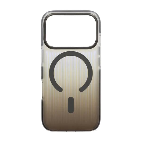 Corrugated MagSafe Mobile Case for iPhone 17 Pro Max - Gray