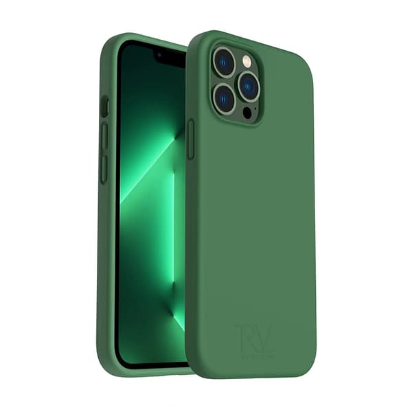 iPhone 13 Pro Max Silikonskal Rvelon - Grön