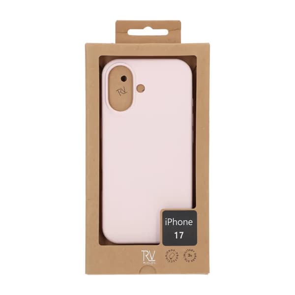 iPhone 17 Case - Silicone With Magsafe Rvelon Light Pink