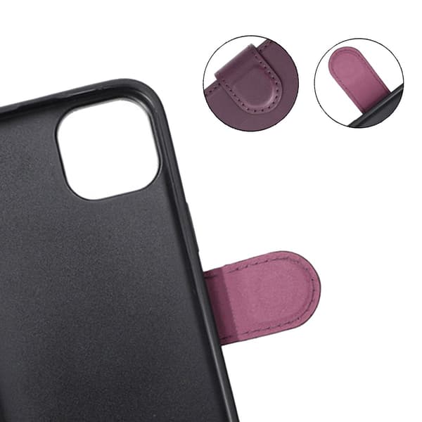 iPhone 15 Plus Plånboksfodral med Magsafe Rvelon - Lila