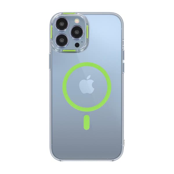 iPhone 13 Pro Shockproof Phone Case with Magsafe - Green
