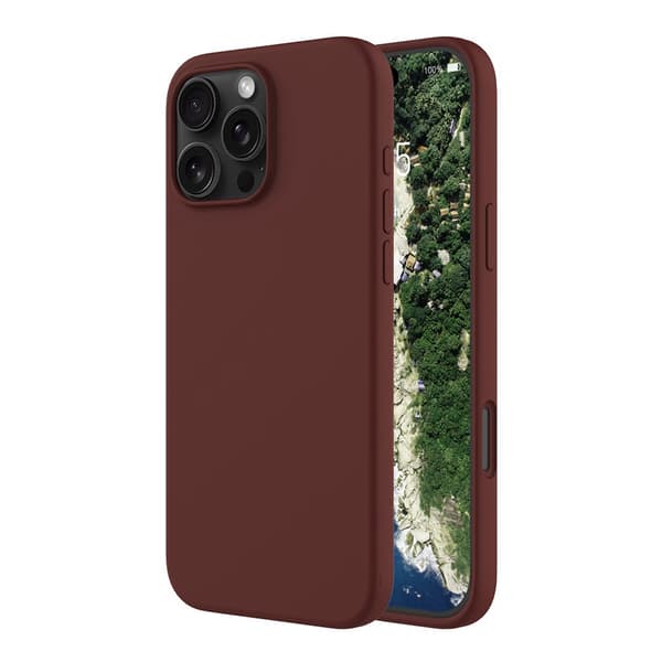 iPhone 16 Pro Max Case - Silicone With Magsafe Rvelon Earthy Brown