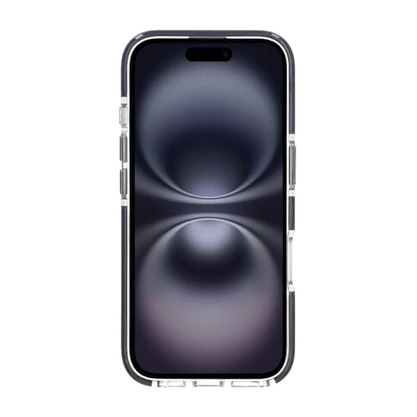 Patterned TPU Case for iPhone 16 with MagSafe - Black