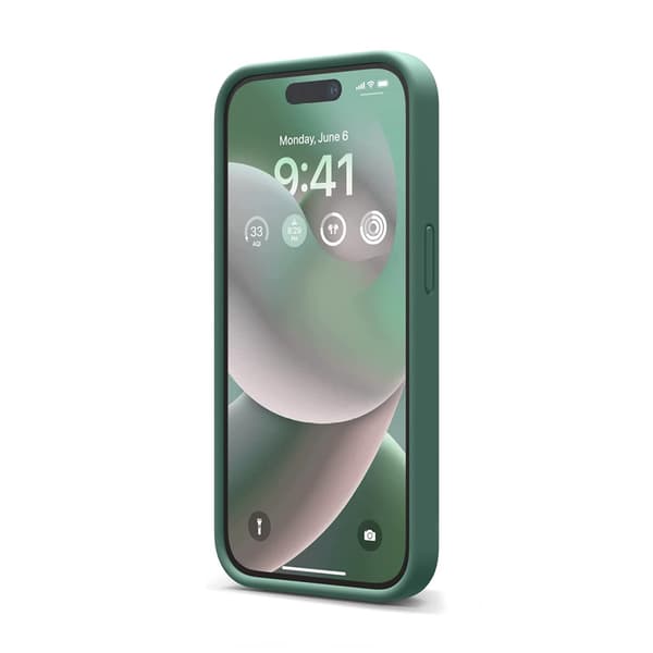 iPhone 14 Pro Max Silicone Case - Green