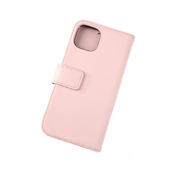 iPhone 12 Pro Max Plånboksfodral Läder Rvelon - Rosa