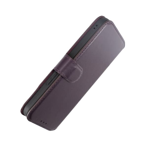 Plånboksfodral Läder Rvelon till iPhone 15 Pro Max - Lila