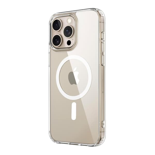 Mobile Case Shockproof Magsafe for iPhone 15 Pro - Transparent
