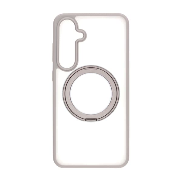 Matte case 360 ​​rotating bracket Mobile Phone Case For Samsung S24 Plus grey