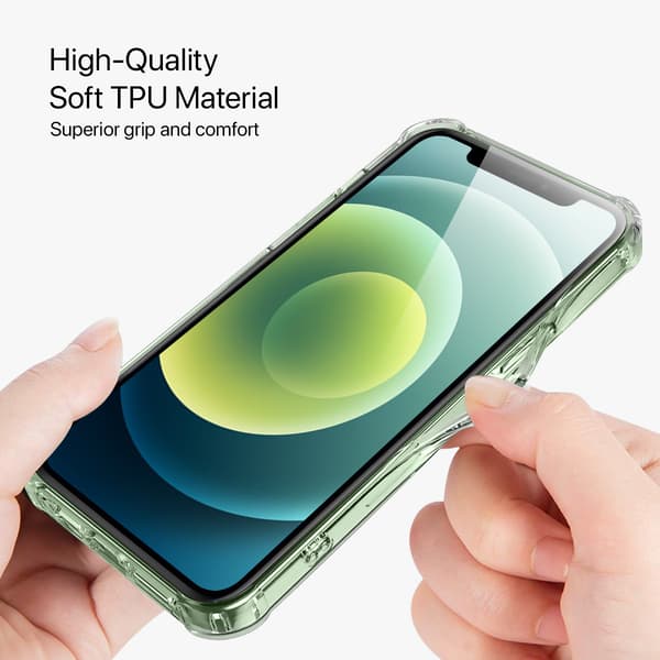 Shockproof Mobile Case iPhone 12 Mini - Transparent