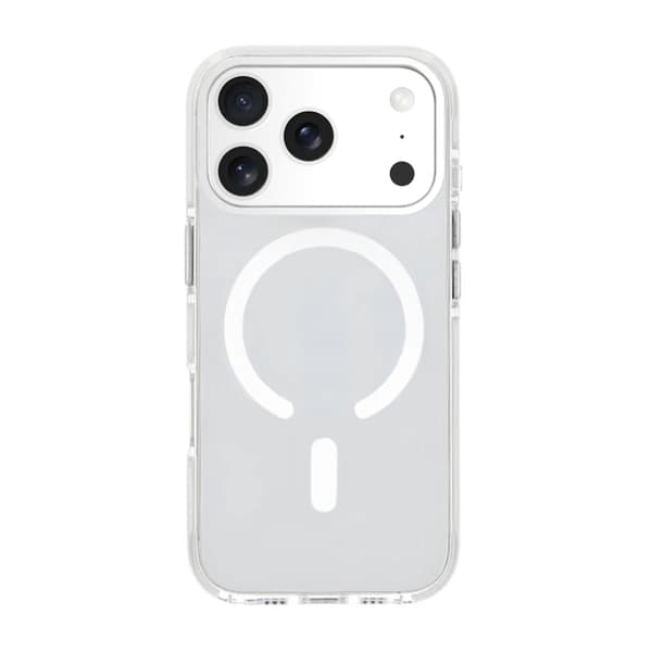 Mobilskal Magnet Dubbelskydd för iPhone 17 Pro - Vit