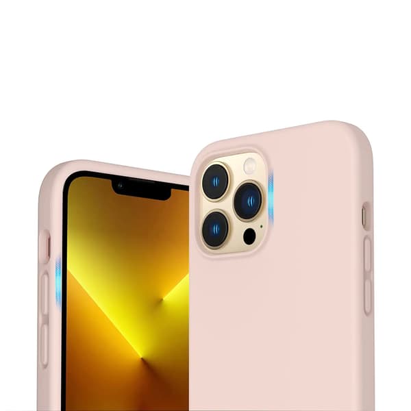 iPhone 14 Pro Max Silikonskal Rvelon MagSafe - Sand Rosa