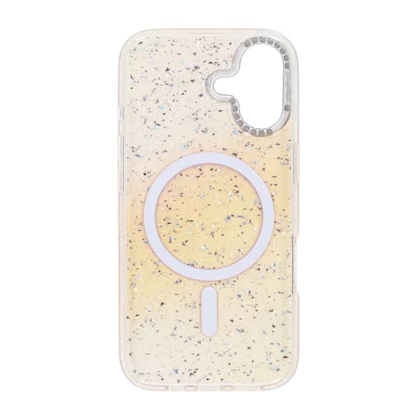 Glitter Diamond Magnetic Case - iPhone 17 Gold