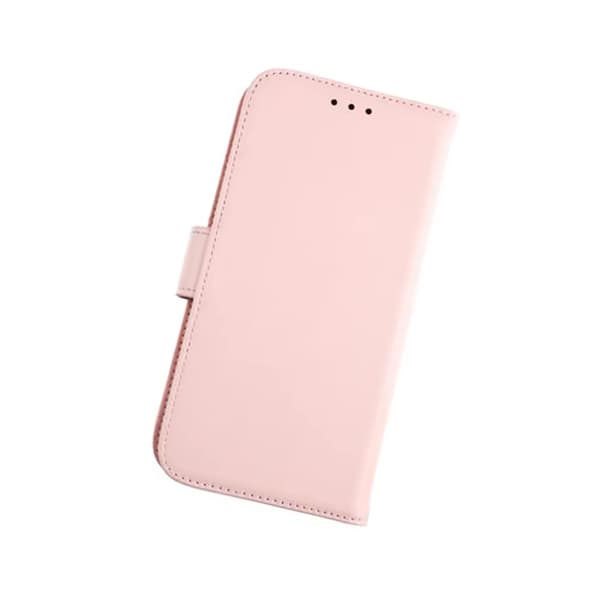 iPhone 12 Pro Max Plånboksfodral Läder Rvelon - Rosa