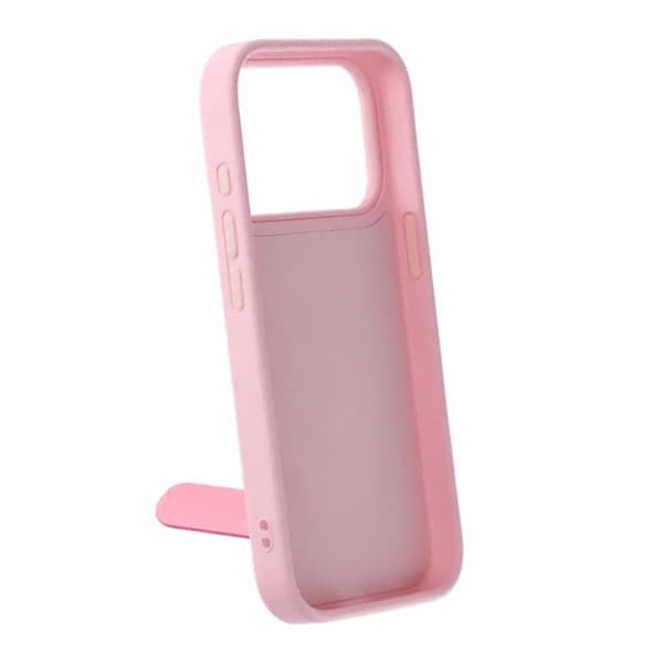 Candy Color Rotating Stand MagSafe Case For iPhone 17 Pro Max Pink
