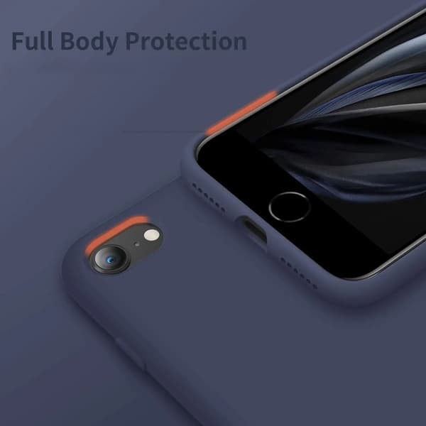 iPhone 7/8/SE (2020/2022) Silikonskal Rvelon - Blå