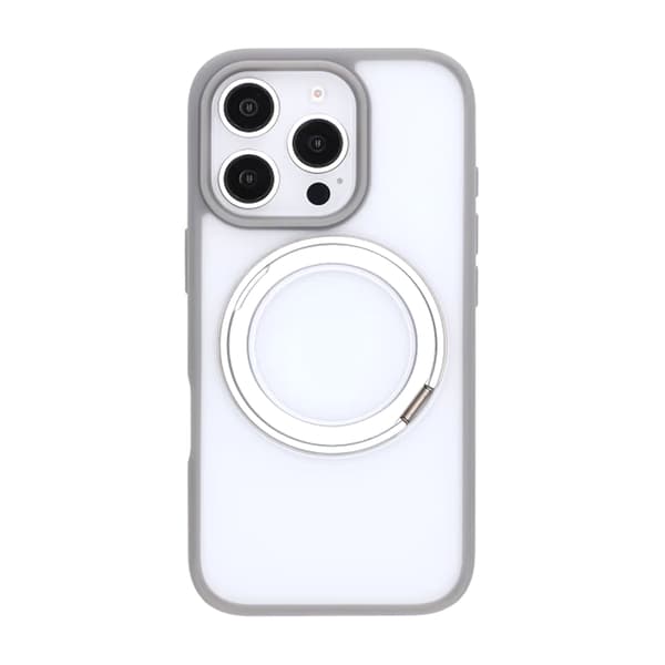 iPhone 16 Pro Mobilskal med Magsafe Stativ - Grå