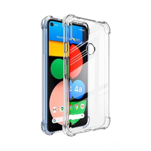 Shockproof Phone Case Google Pixel 4A - Transparent