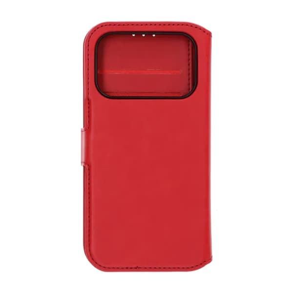RV Magnetic Wallet Case iPhone 17 Pro Red