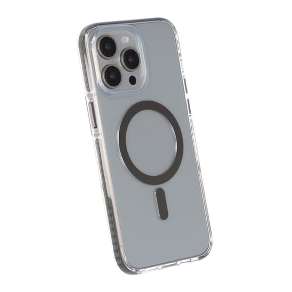 iPhone 15 Pro Mobile Case Magnet Double Protection - Gray