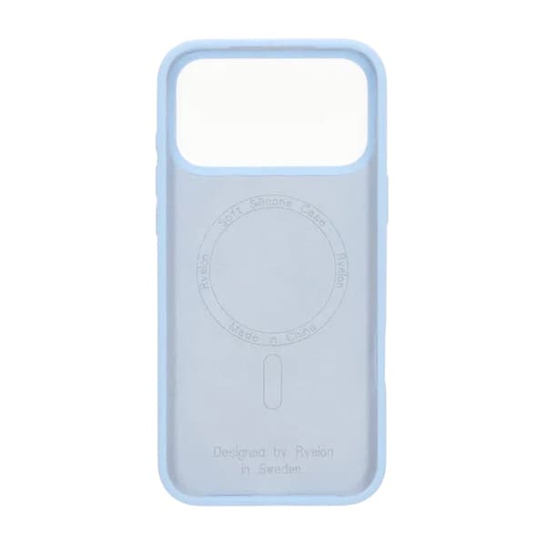 iPhone 17 Pro Max Case - Silicone With Magsafe Rvelon Sky Blue
