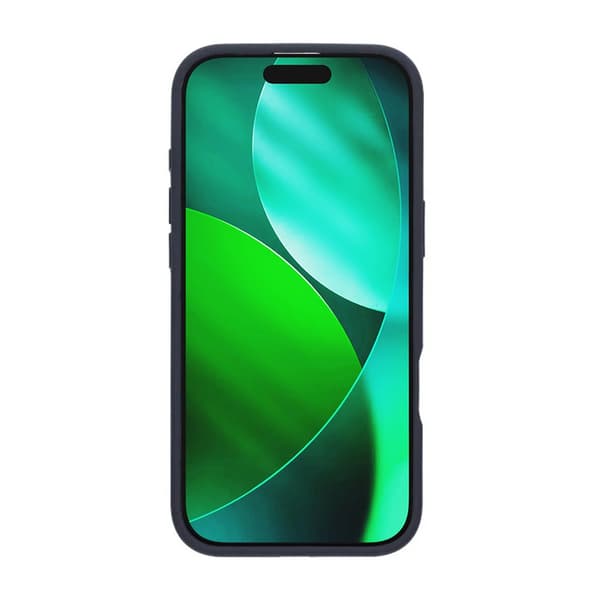 Mobilskal Silikon med Kamera Metallram för iPhone Air - Blå