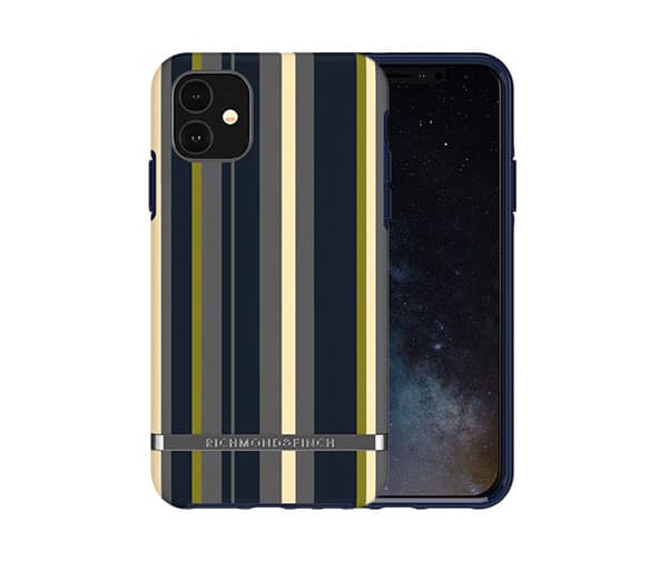Richmond and Finch Navy Stripes iPhone 11 Pro Max
