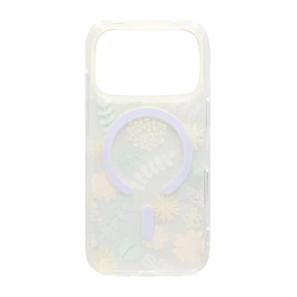 Painted Floral Matte Magnetic Case For iPhone 17 Pro Max - H6