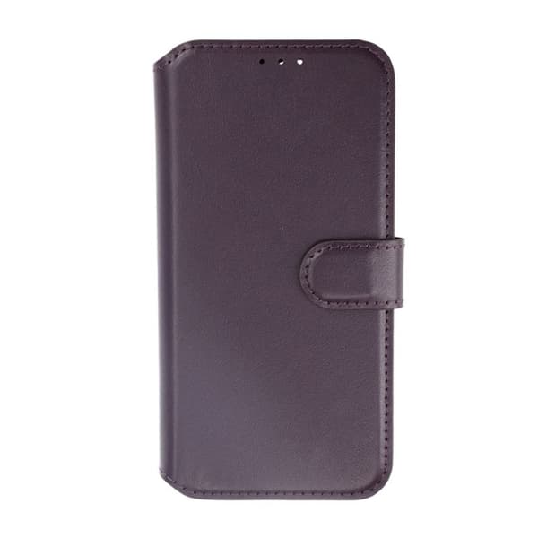 Plånboksfodral Läder Rvelon till iPhone 15 Pro Max - Lila