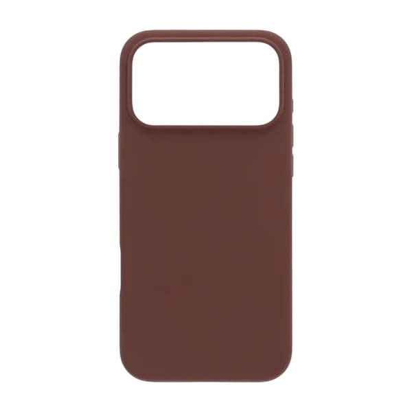 iPhone 17 Pro Case - Silicone With Magsafe Rvelon Earthy Brown