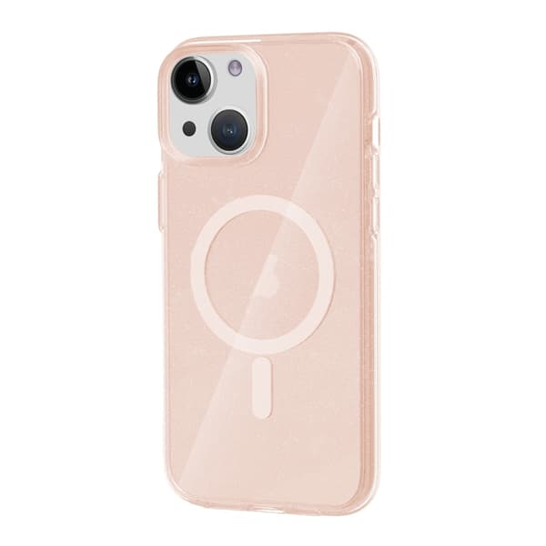 iPhone 13/14 Mobilskal Glitter Magsafe - Guld