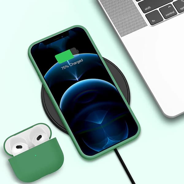 iPhone 13 Pro Max Silikonskal Rvelon - Grön