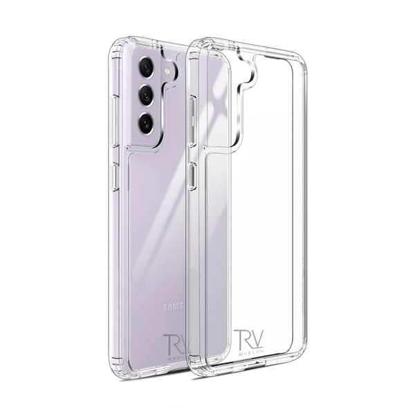 Samsung Galaxy S21 FE Case - Shockproof Rvelon Transparent