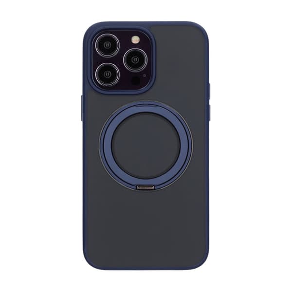 iPhone 14 Pro Max Mobilskal med Magsafe Stativ - Blå