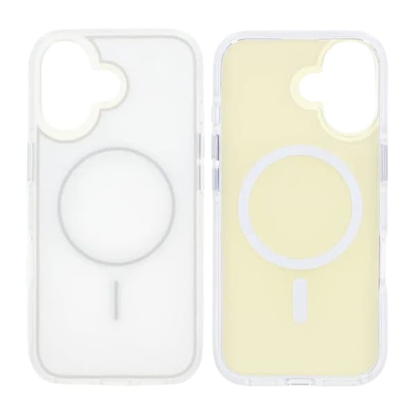 Aurora original colo Magnetic Case For iPhone 17 White