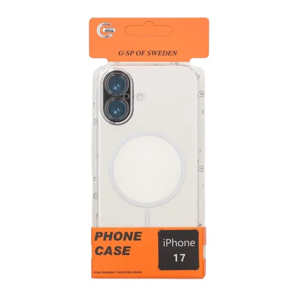 Magsafe Shockproof Case for iPhone 17 - Transparent