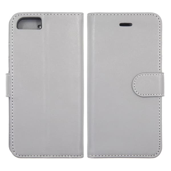 iPhone 6/6S Plånboksfodral Magnet Läder med Stativ - Grå