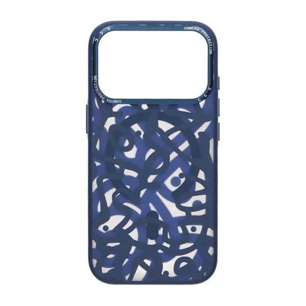 Graffiti Craft MagSafe Case For iPhone 17 Pro Max Blue